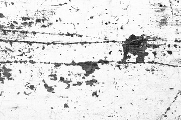 Wall fragment with scratches and cracks