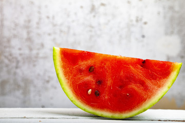 Fototapeta na wymiar Piece of watermelon