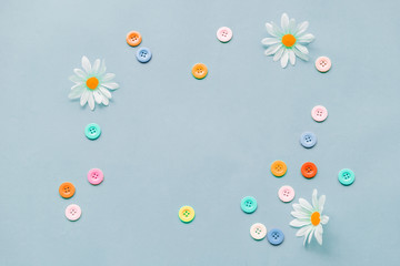 Many of the buttons Pastel color.