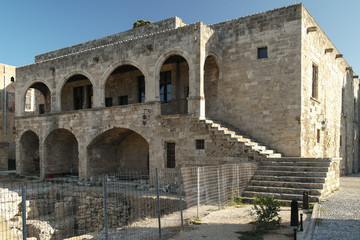 Fototapeta premium Im Ritterviertel von Rhodos-Stadt