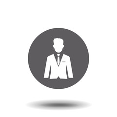 man in business icon, vector best flat icon, EPS