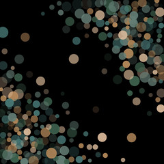 Abstract background confetti transparent dots. © niko180180