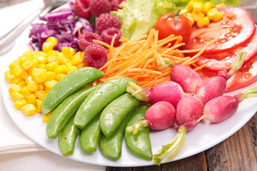 vegetable salad mixed