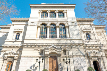 Obraz premium Great Synagogue of Rome, the largest Jewish temple in Rome, Italy