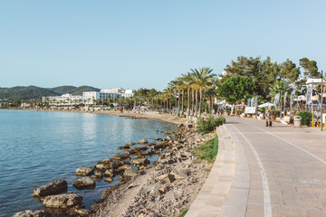 Fototapeta na wymiar San Antonio Bay - Ibiza