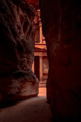 cave in historic city