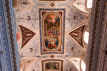 Obraz premium San Salvatore church, Noto, sicily, Italy