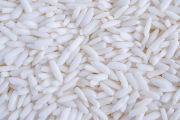 Thailand white glutinous sticky rice texture background