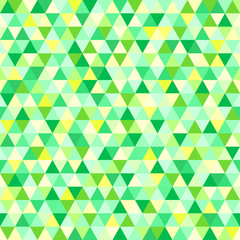 Fototapeta premium Seamless triangle pattern. Pretty colors. Abstract geometric wallpaper of the surface. Cute background. Print for polygraphy, posters, t-shirts and textiles. Beautiful texture. Doodle for design