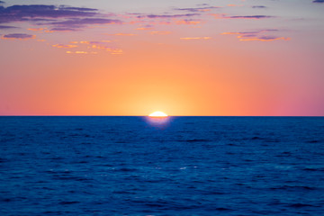 Fototapeta premium Sonnenuntergang Sylt