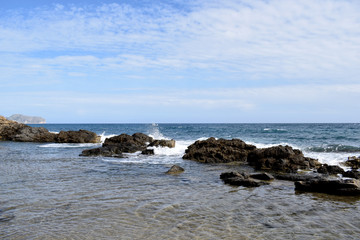 Beautiful view of the Mediterranean Sea