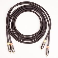 Audio Video Cables isolated on white background