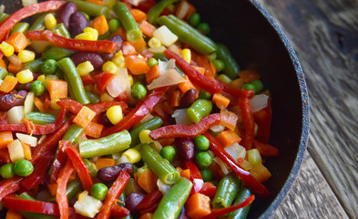 stewed vegetables in a pan

