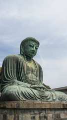 Fototapeta na wymiar Great Buddha Daibutsu in Tokyo