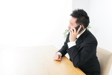 Businessman at office