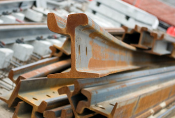 metal construction closeup