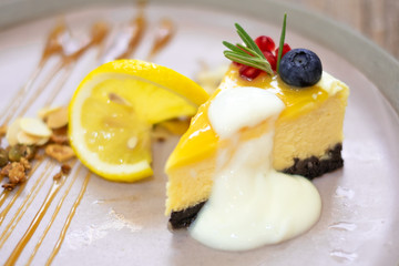 Lemon Cheese Cake