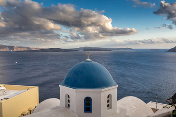 beautiful city ,Santorini , greece - 215827066
