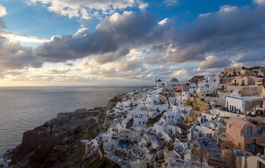 beautiful city ,Santorini , greece