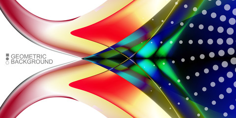 Geometric colorful abstract background