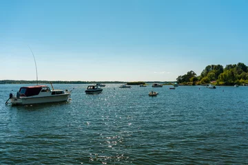 Outdoor-Kissen Motorboote und Segelboote an der Ostsee © DZiegler