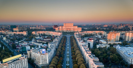 Bucharest capital city of Romania - 215829091