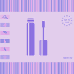 lip gloss vector icon