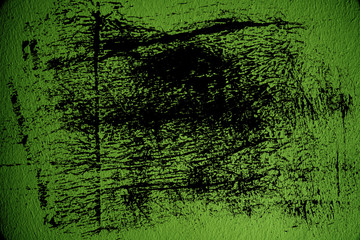 Grunge Ultra green Plaster surface or stucco wall - indoors background