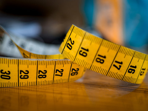 measuring tape yellow