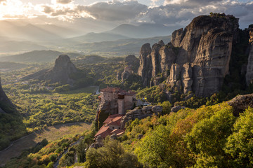 Fototapeta na wymiar Meteora , great landscape og greece