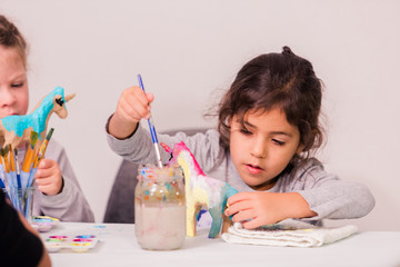 Kids unicorn craft