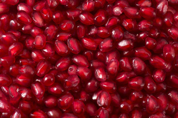Pomegranate seed background. Texture for design