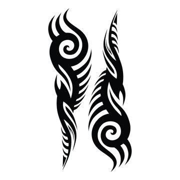 Tattoo tribal vector designs. tribal tattoo ideas