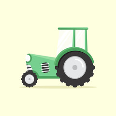 Farm tractor vector design illustration