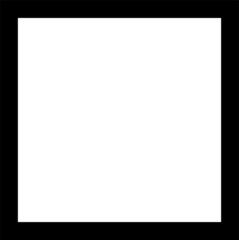 Obraz premium Square Outline