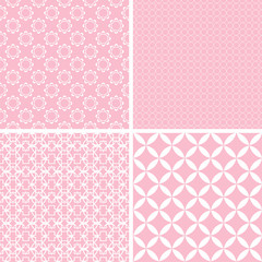 Nice different vector seamless patterns.