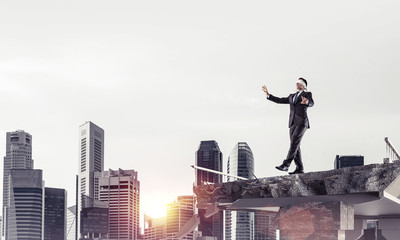 Concept of hidden risks and dangers.