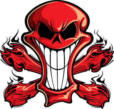 Naklejki Skull and crossbones