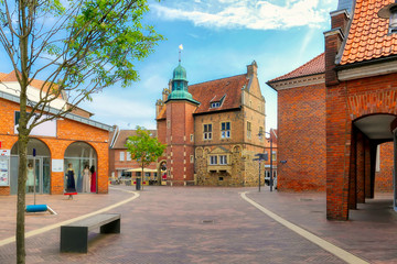 Obraz premium Zabytkowy ratusz Meppen