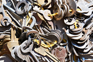 Heap of old keys