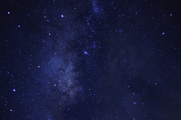 Fototapeta na wymiar stars and milky way on the sky.