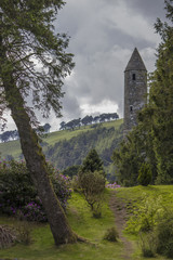 Famous medieval christian monastery Glendalough