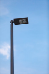 A road light in Lakeshore Park