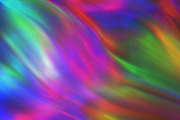 Multicolored texture similar to the aurora borealis