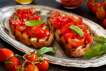 Homemade Italian Bruschetta