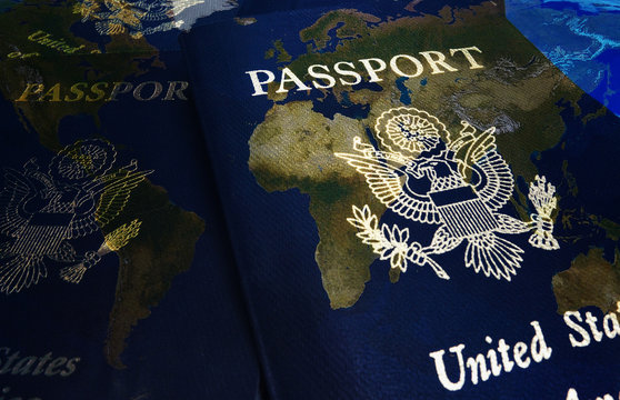 US Passports On Map