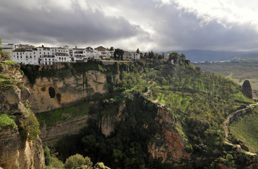 Spanish city in the mountains