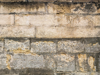 Texture of an old  brick.  Mockup. Background