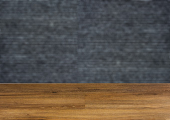 Background with empty wooden table. Flooring