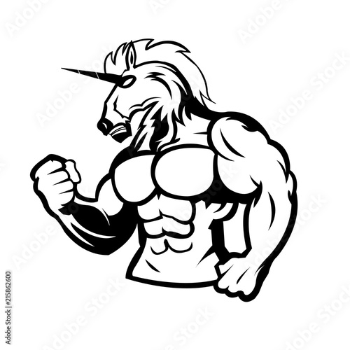 "Strong Unicorn" Stock image and royalty-free vector files on Fotolia